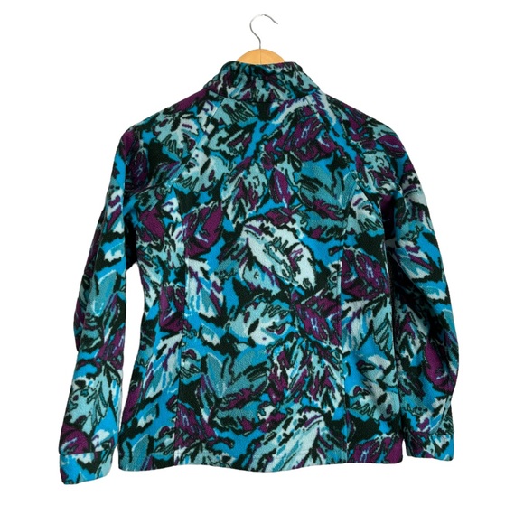 Columbia Girls Benton Springs II Printed Fleece Jacket - Picture 3 of 5